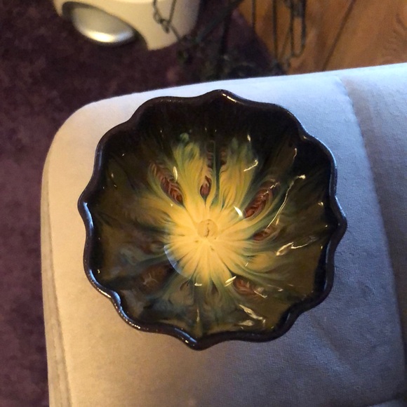 Handcrafted Ceramic Bowl - Multicolor - Picture 6 of 6